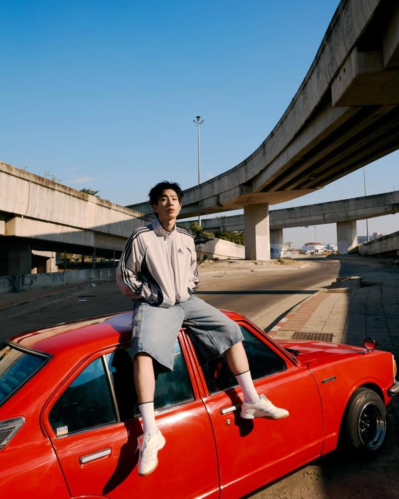 OOTD ของ ออฟ จุมพล ในสไตล์ Atheleisure