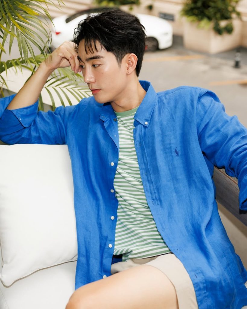 ฟอร์ส จิรัชพงศ์ ในลุค Ralph Lauren
