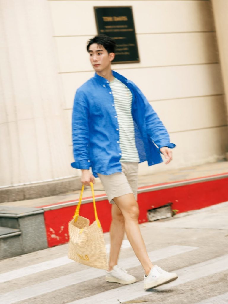 ฟอร์ส จิรัชพงศ์ ในลุค Ralph Lauren