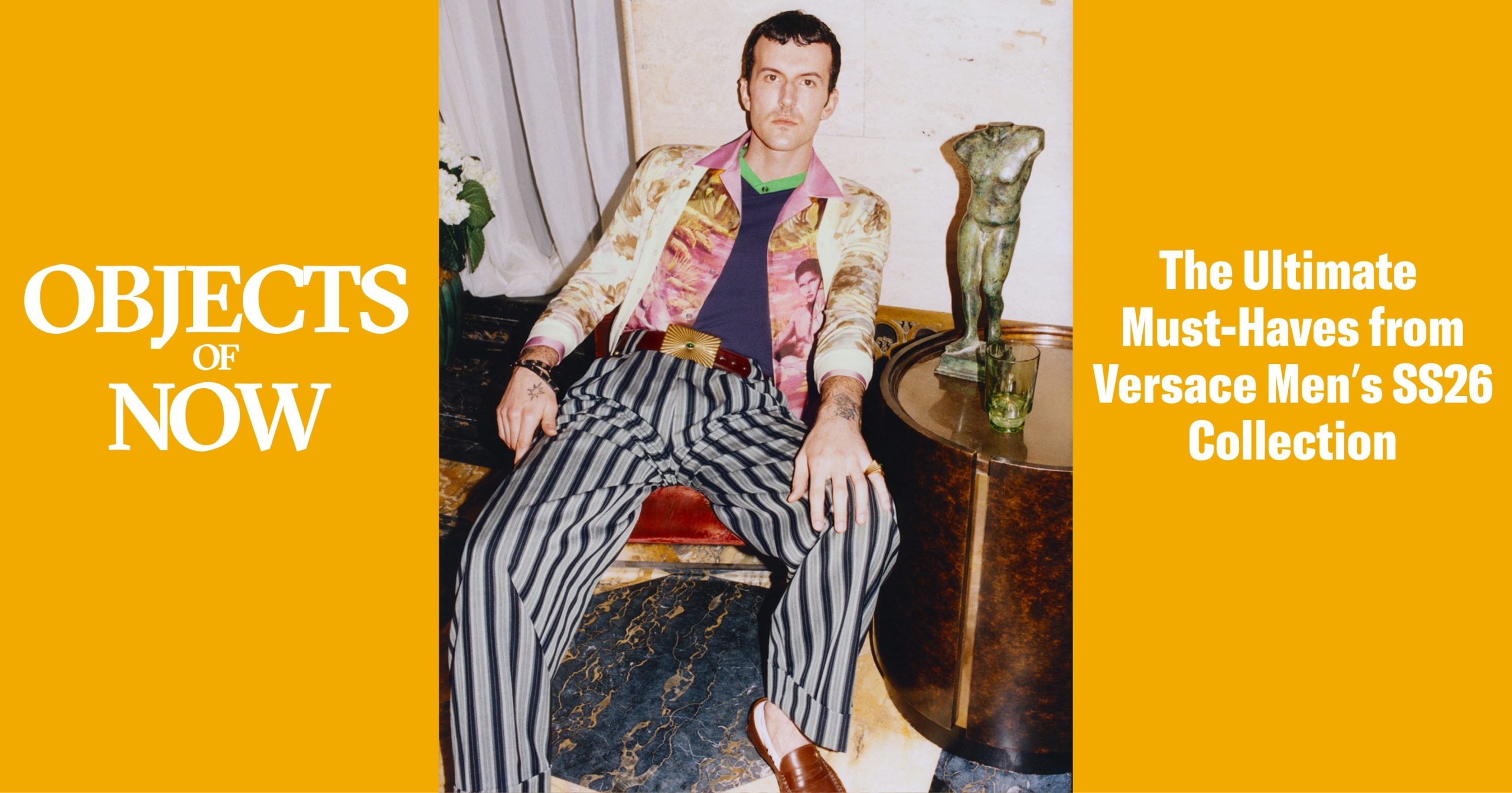 Versace คอลเลกชั่น Spring/Summer 2026 โดย Dario Vitale