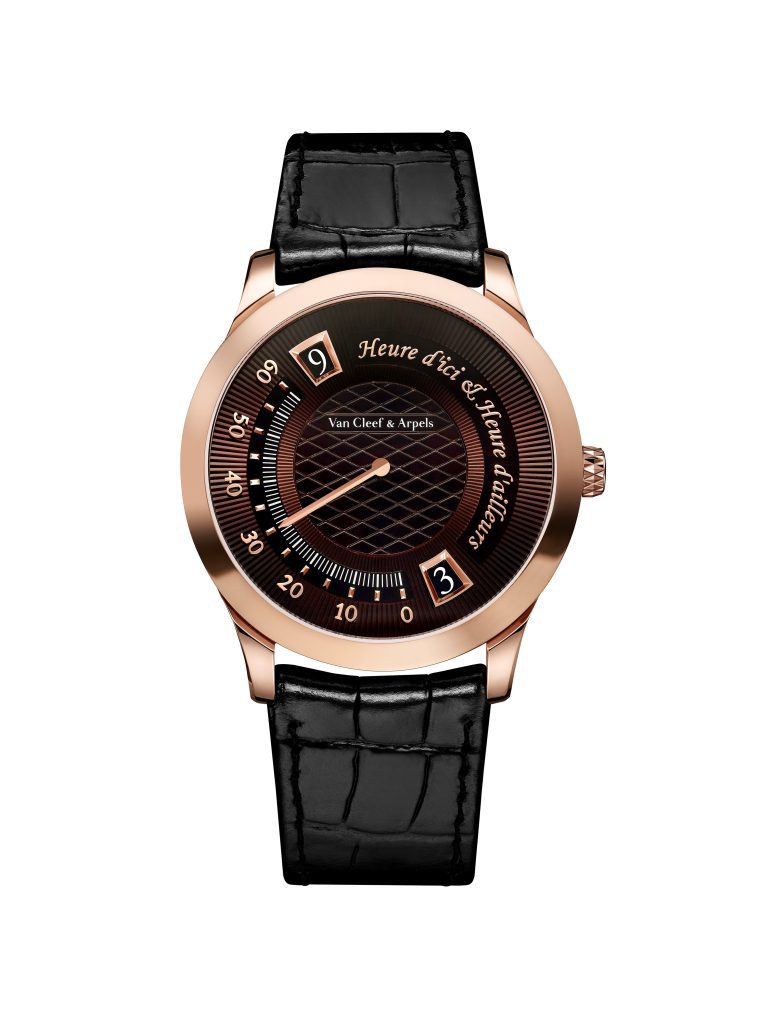 Midnight Heure d’ici & Heure d’ailleurs นาฬิกา จาก Van Cleef & Arpels