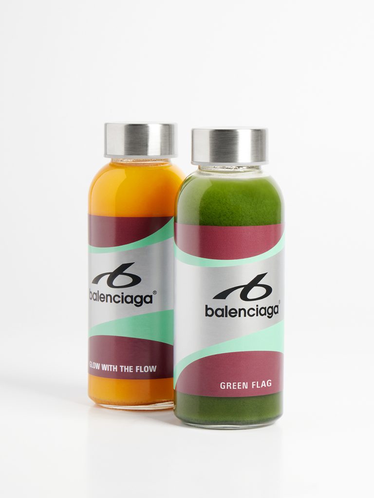 น้ำผลไม้ที่สดใหม่จาก Balenciaga Boost Pop Up